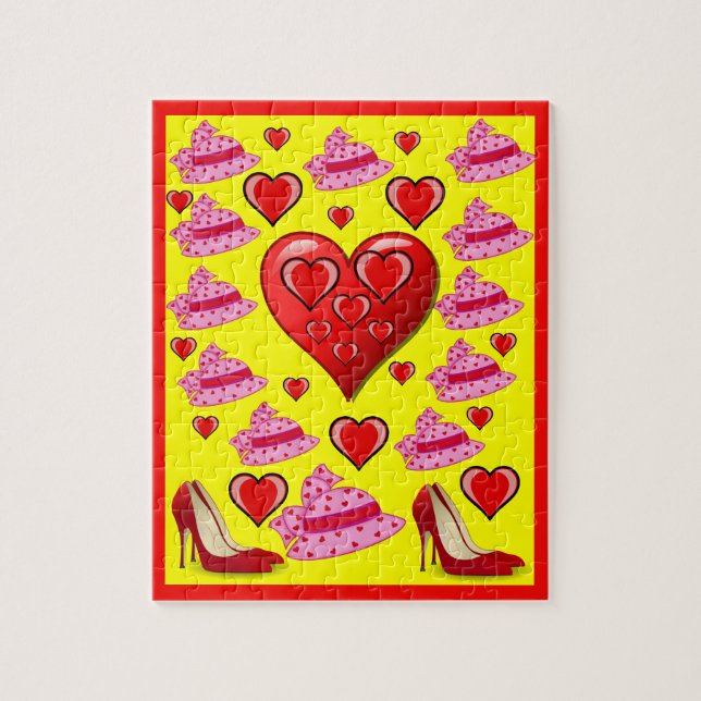 Puzzle de la Saint Valentin (Vertical)