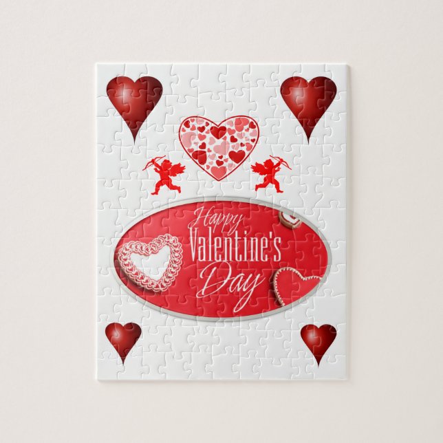 Puzzle de la Saint Valentin (Vertical)