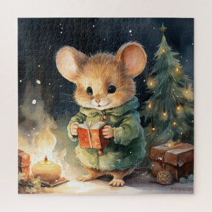 Puzzle de la souris de Noël