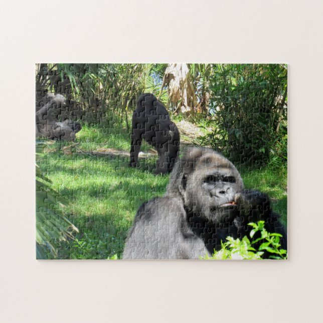 Puzzle de la vie de Gorilla (Horizontal)