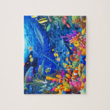 Puzzle de la vie marine