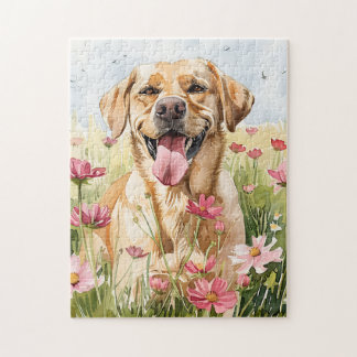 Puzzle de Labrador Retriever à l'aquarelle