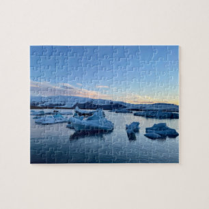 Puzzle de lagon d'Icleand glacier