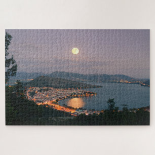 Puzzle de Lake Moon Kastoria Grèce