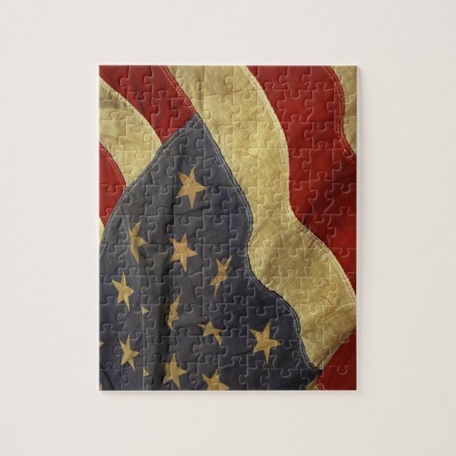 Puzzle de l'ancien drapeau américain (Vertical)