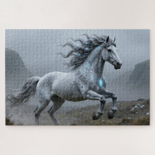 Puzzle de l'animal spirituel celtique Cheval