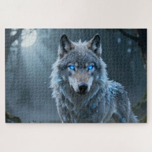 Puzzle de l'animal spirituel celtique Loup