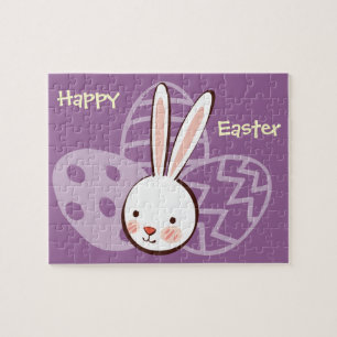 Puzzle de lapin de Pâques
