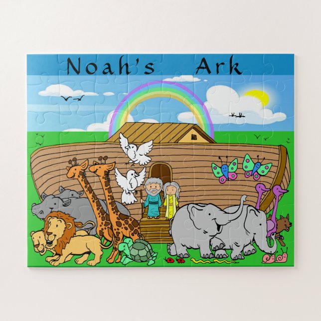 Puzzle de l'arche de Noé (Horizontal)
