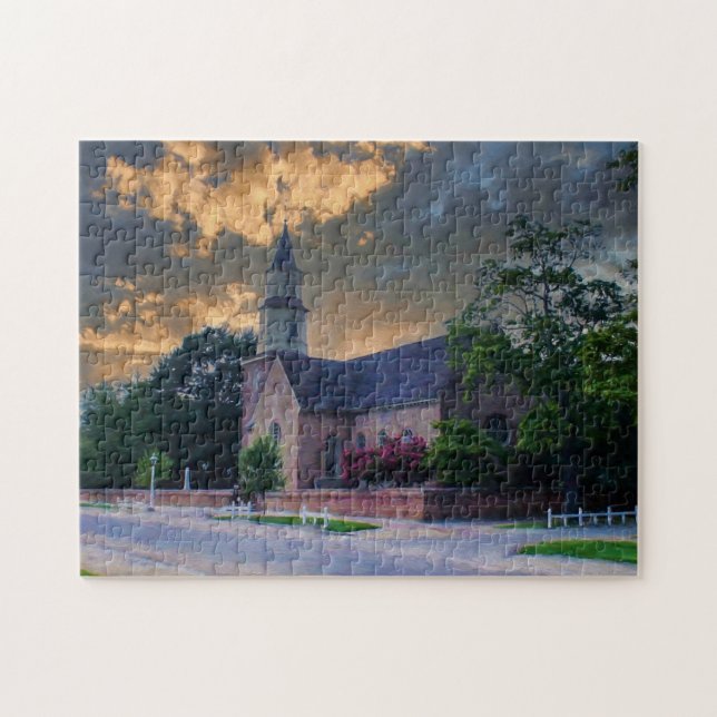 Puzzle de l'église paroissiale de Bruton (Horizontal)