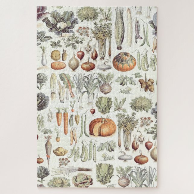 Puzzle de légumes Adolphe Millot (Vertical)