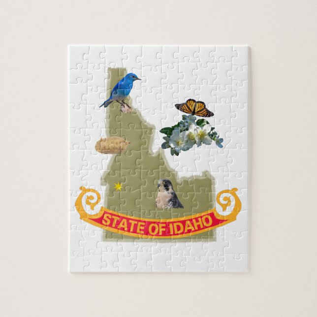 Puzzle de l'Idaho (Vertical)