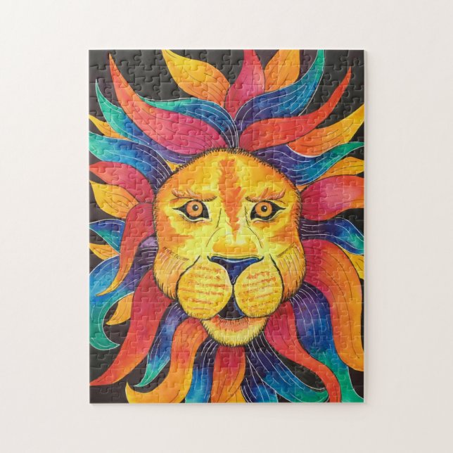 Puzzle de Lion (Vertical)