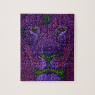 Puzzle de Lion Abstrait