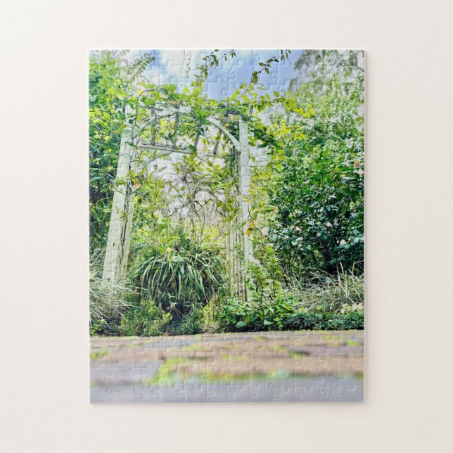 Puzzle de l'Orchidée Blanche (Vertical)