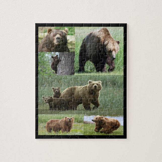 Puzzle de l'ours (Vertical)