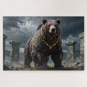 Puzzle de l'ours de l'esprit celtique