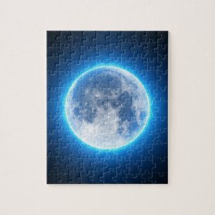 Puzzle de lune brillante