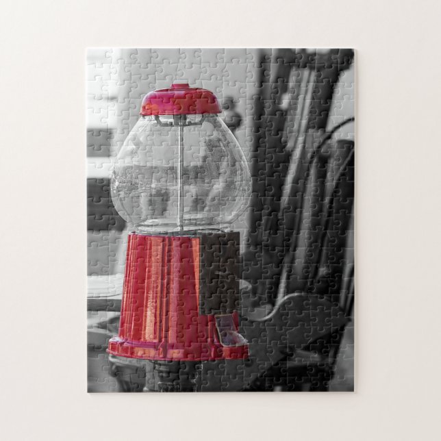 Puzzle de machine de gumball antique (Vertical)