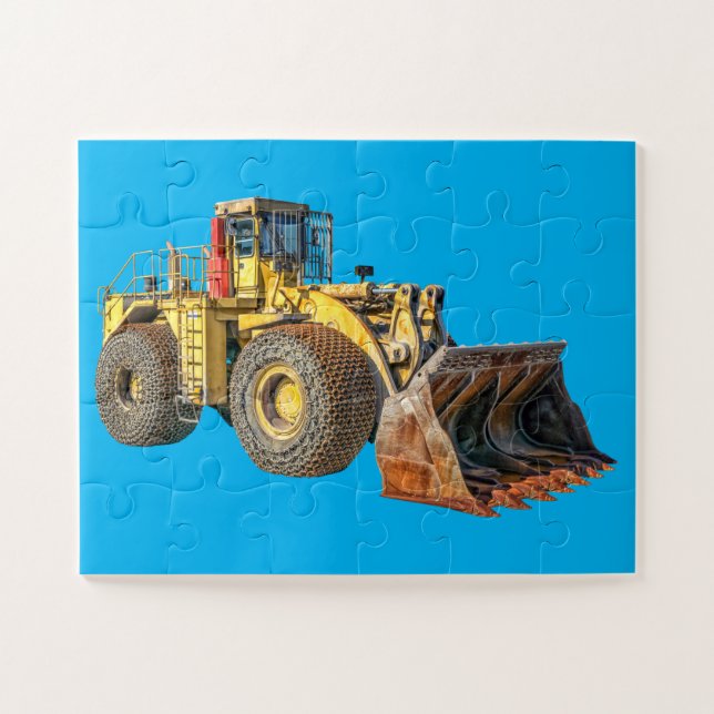 Puzzle de machinerie lourde (Horizontal)