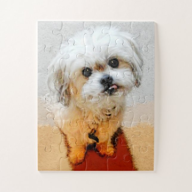 Puzzle de Malshi Dog géant (Vertical)