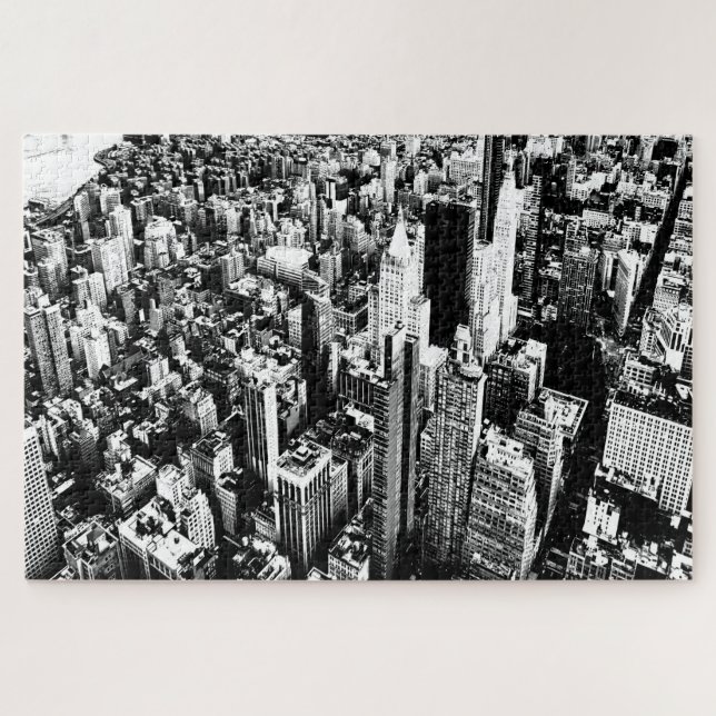 Puzzle De Manhattan au ciel (Horizontal)