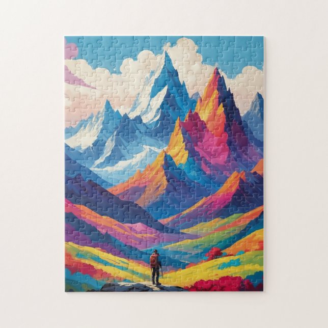 Puzzle de montagne (Vertical)