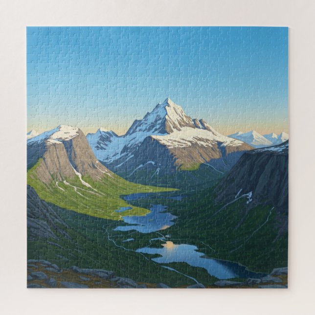 Puzzle de montagne (Vertical)