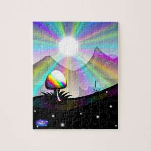 Puzzle de montagne de champignon