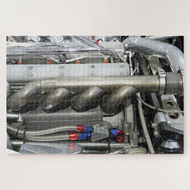 puzzle de moteur de voiture (Horizontal)