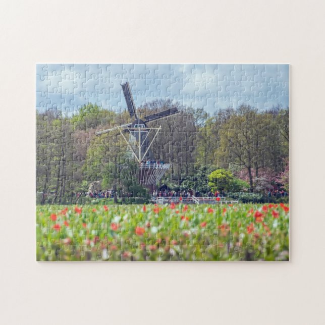 puzzle de moulin néerlandais (Horizontal)