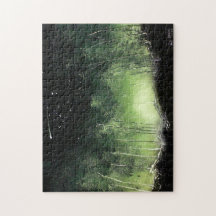 Puzzle de mystère de région boisée