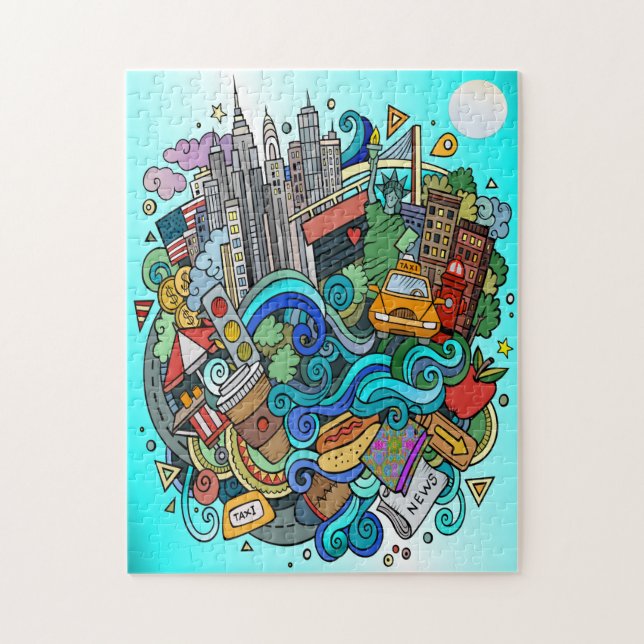 Puzzle de New York (Vertical)