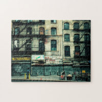 Puzzle de New York City - dégradation urbaine