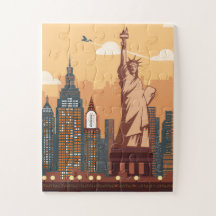 Puzzle de New York Statue de la Liberté