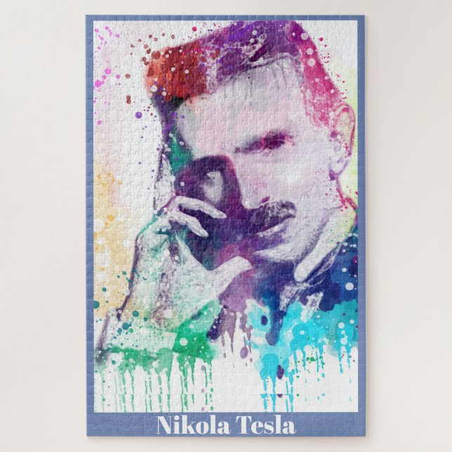 Puzzle de Nikola Tesla 1.014 morceaux (Vertical)