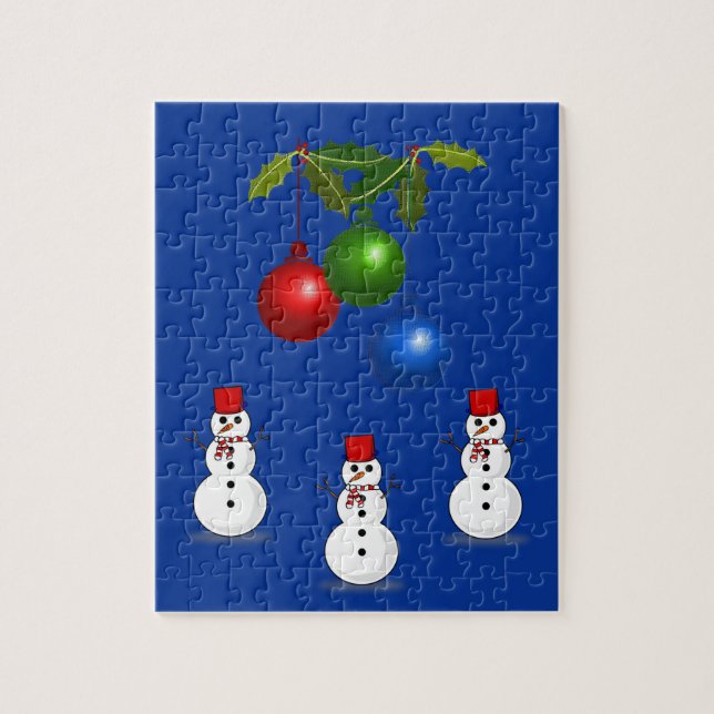 Puzzle de Noël (Vertical)