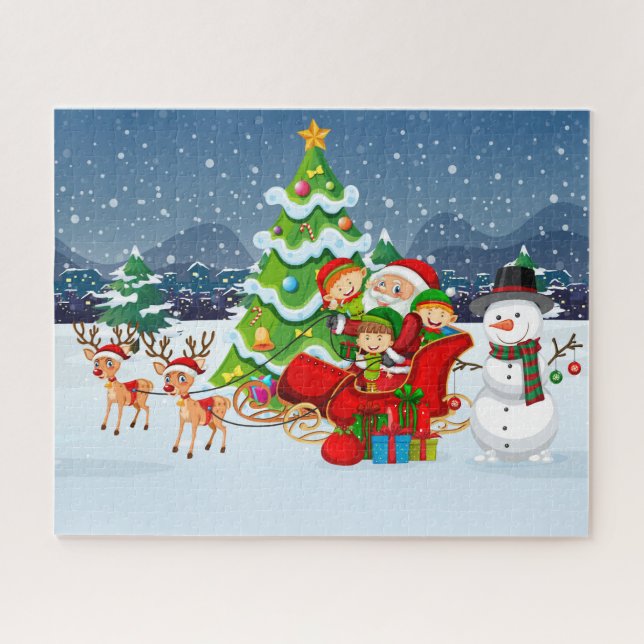 Puzzle de Noël (Horizontal)