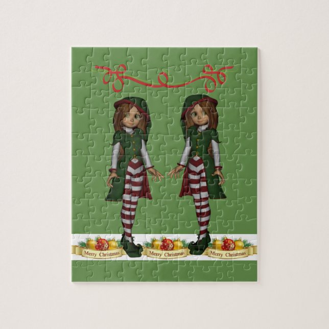 Puzzle de Noël (Vertical)