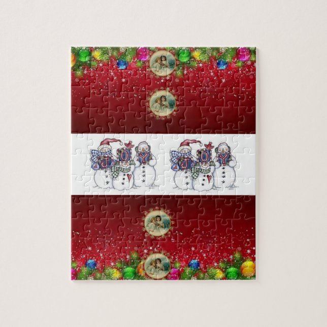 Puzzle de Noël (Vertical)