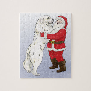 Puzzle de Noël de Grands Pyrénées