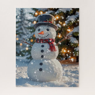 Puzzle de Noël Snowman
