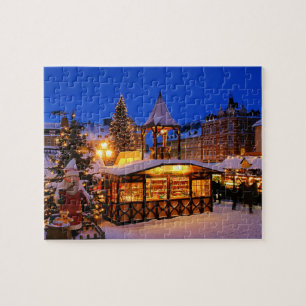 Puzzle de Noël Village Jigsaw