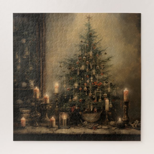 Puzzle de Noël Vintage (Vertical)