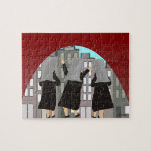 Puzzle de nonnes "Vacationing "