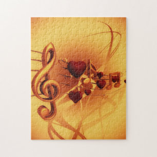 Puzzle de notes musicales