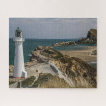 Puzzle de Nouvelle-Zélande - Phare de Castlepoint