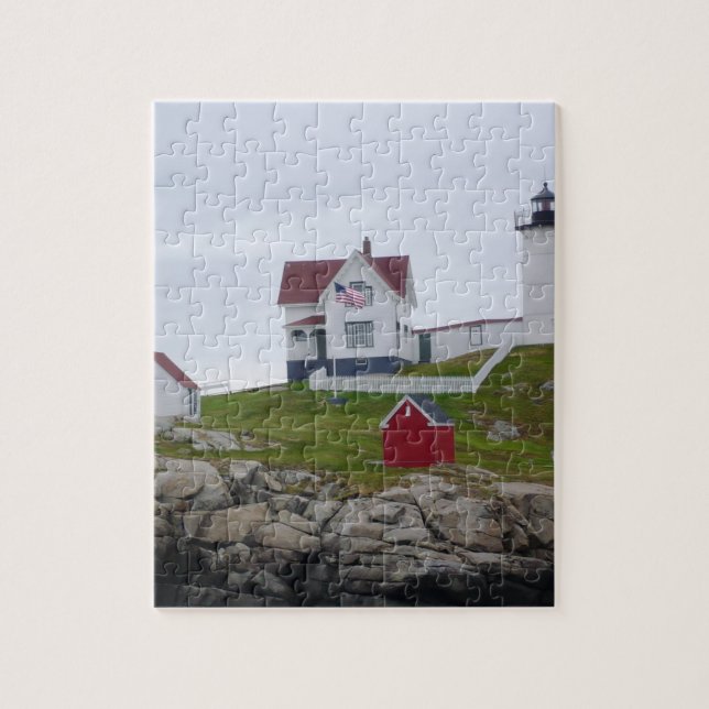 Puzzle de Nubble Lighthouse (Vertical)