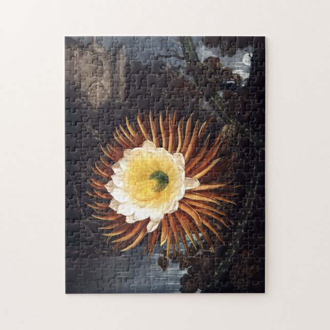 puzzle de Nuit-floraison de cierge (Vertical)