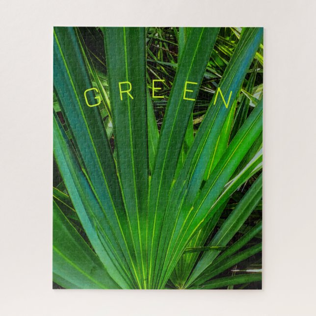 Puzzle de Palmetto de scie verte (Vertical)